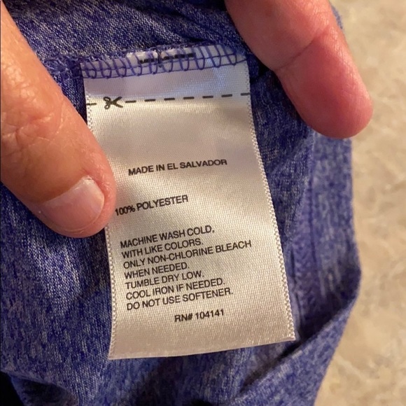 Reebok Speedwick short sleeve v neck top - Picture 6 of 7